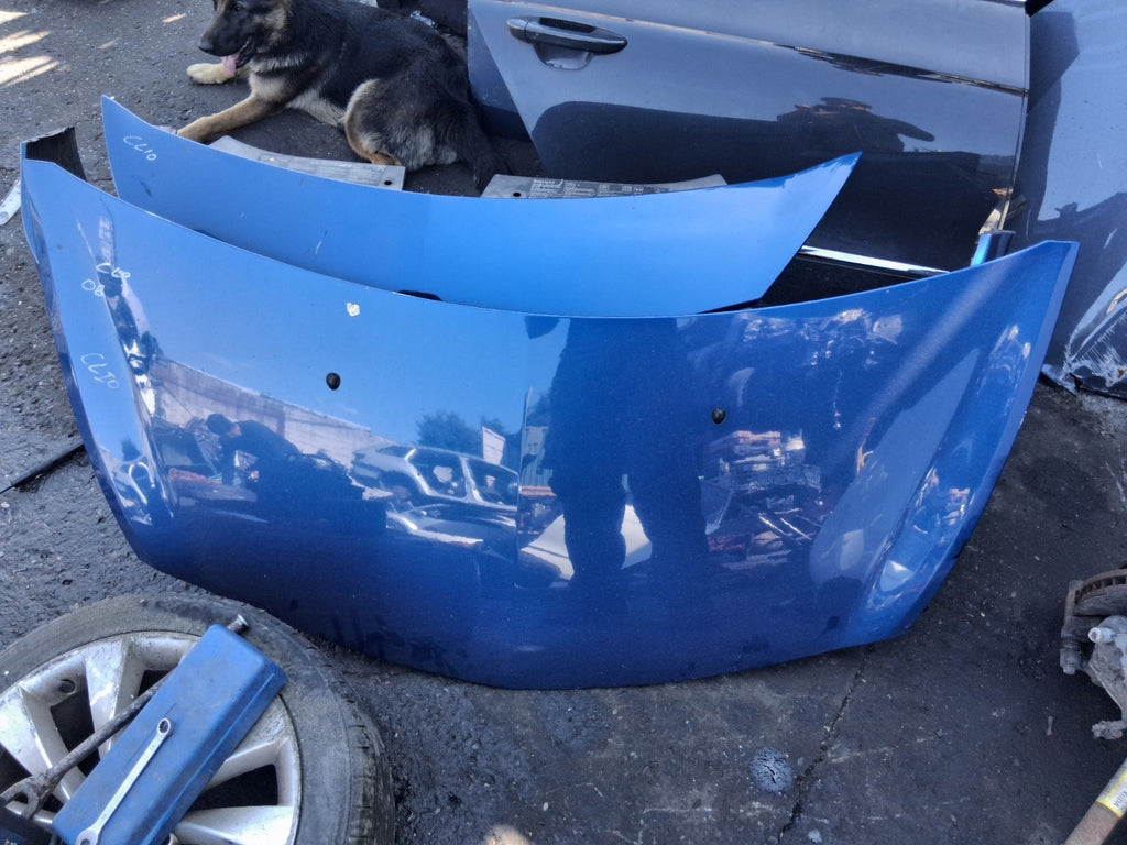 2008 RENAULT CLIO MK3 FRONT BONNET HOOD PANEL BLUE