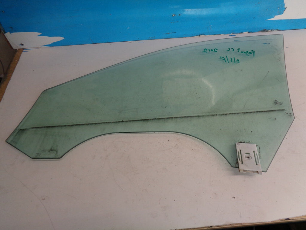 VW VOLKSWAGEN PASSAT CC 2012 OSF DRIVER SIDE FRONT DOOR WINDOW GLASS