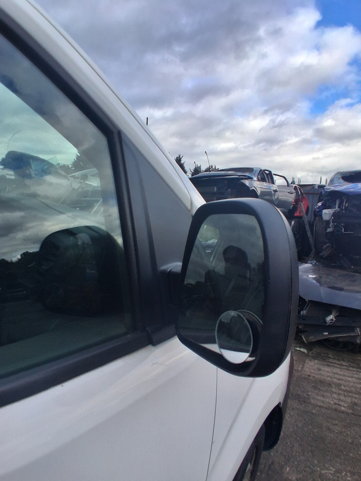 2019 CITROEN DISPATCH VIVARO MK3 OSF DRIVER SIDE FRONT WING MIRROR BLACK