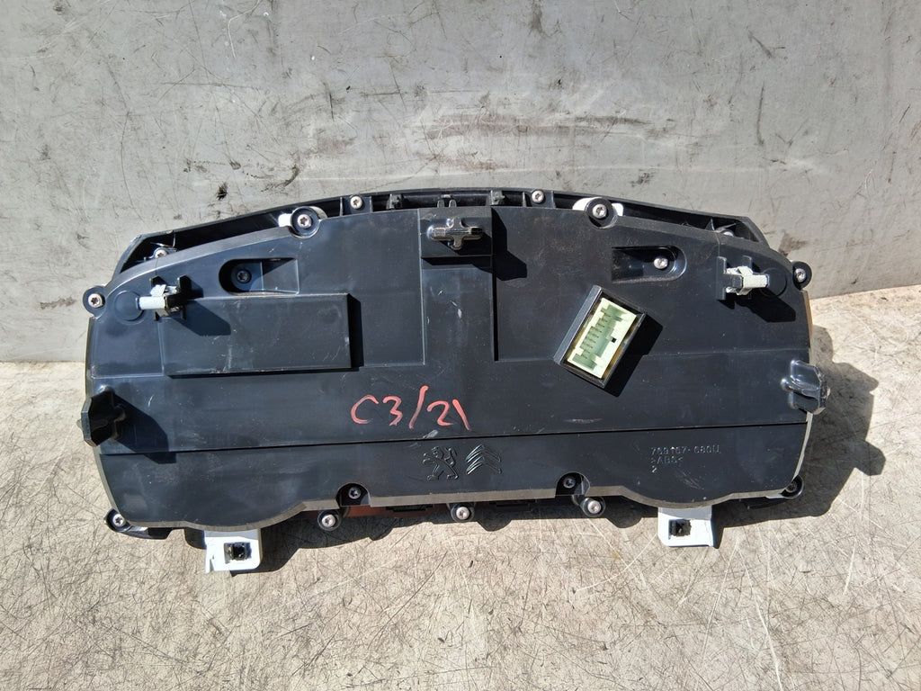 2021 CITROEN C3 MK3 SPEEDO SPEEDOMETER INSTRUMENT CLUSTER 9837554380