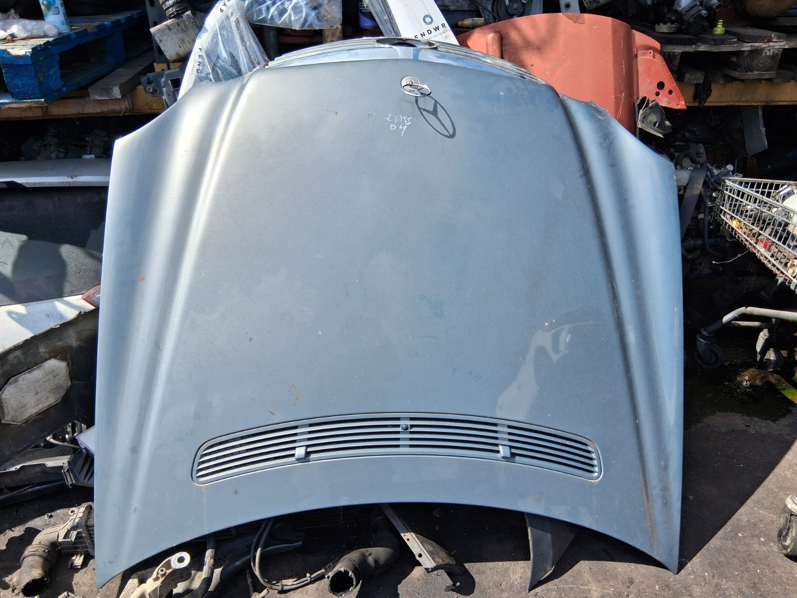 MERCEDES BENZ E CLASS W211 2004 BONNET HOOD