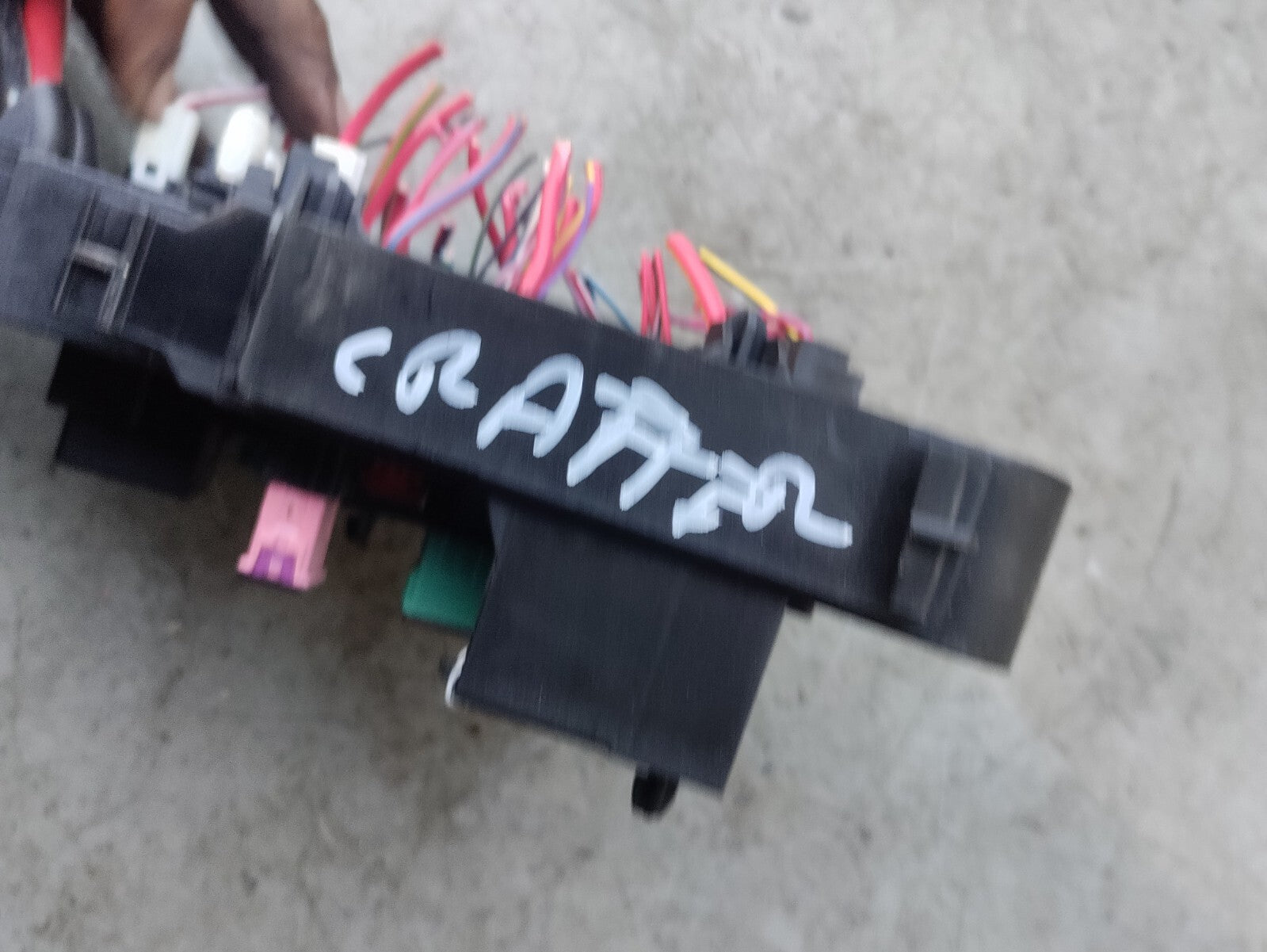 2022 VW VOLKSWAGEN CRAFTER MK2 FUSE BOX 7C2937535B