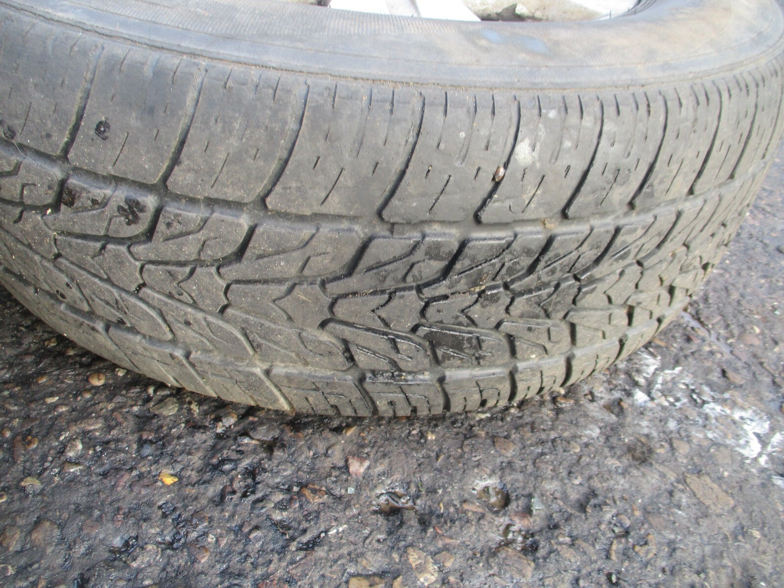 2006 NISSAN PATHFINDER R51 4 x ALLOY WHEEL SET WITH TYRE 255/65R17