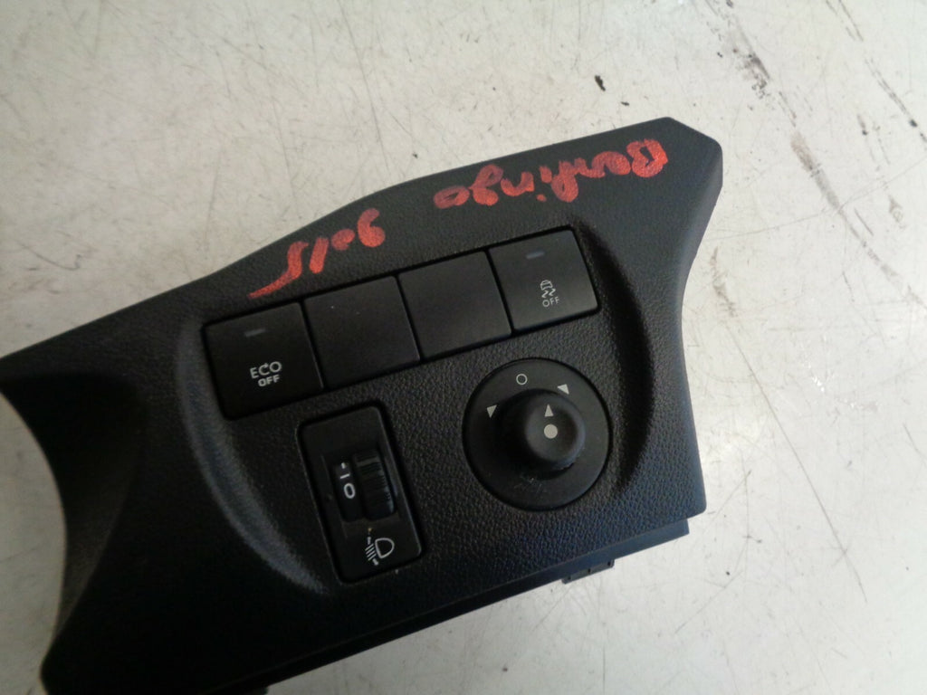 CITROEN BERLINGO MK2 2015 MIRROR CONTROL ECO OFF HEADLIGHT AIM CONTROL SWITCH