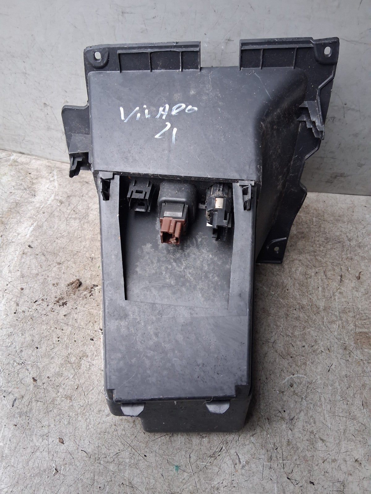 2021 VAUXHALL VIVARO MK3 DASHBOARD STORAGE & 12V SOCKET 9808591877