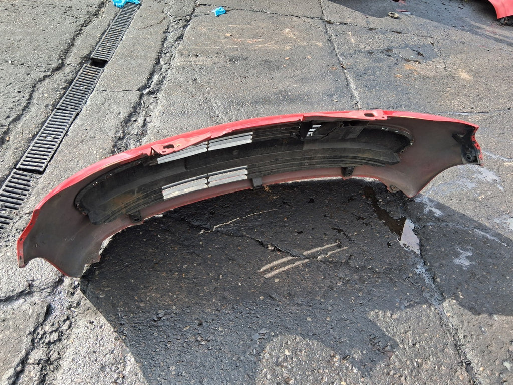 2008 CITROEN C1 MK1 3 DOOR FRONT COMPLETE BUMPER RED