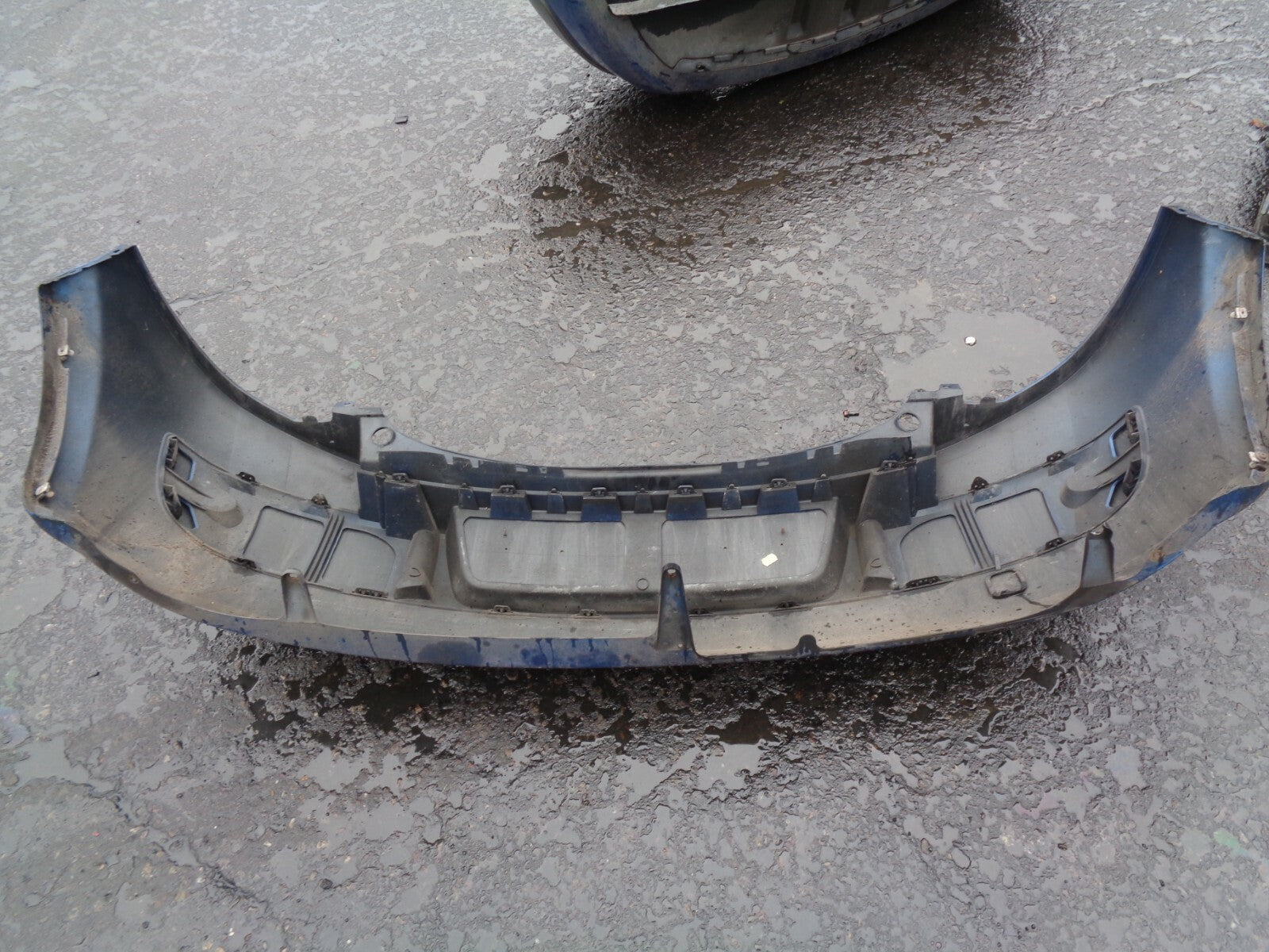 RENAULT MEGANE MK2 2005 REAR BUMPER BLUE
