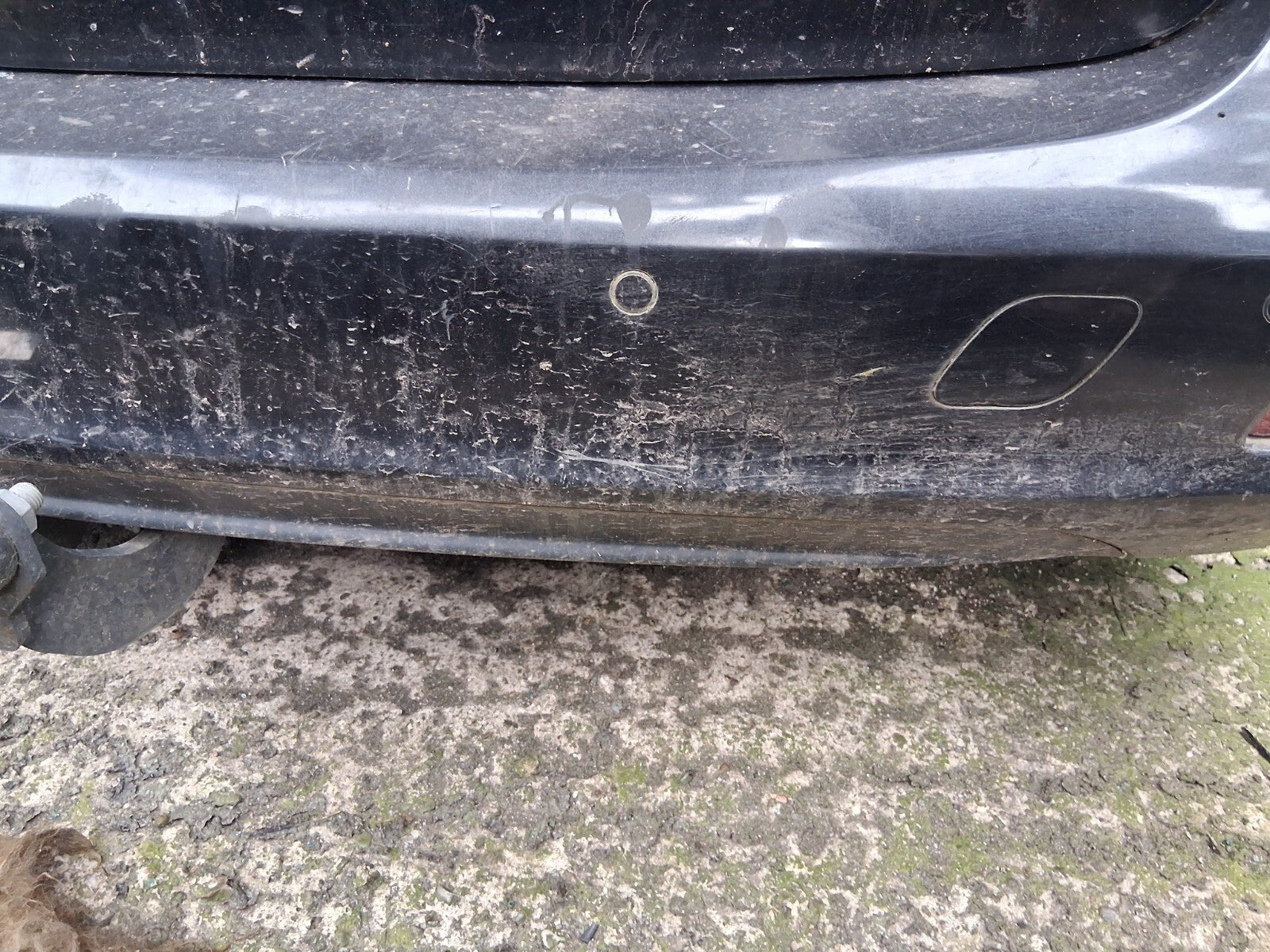 2014 VAUXHALL ZAFIRA TOURER C MK3 COMPLETE REAR BUMPER CARBON FLASH METALLIC 22C