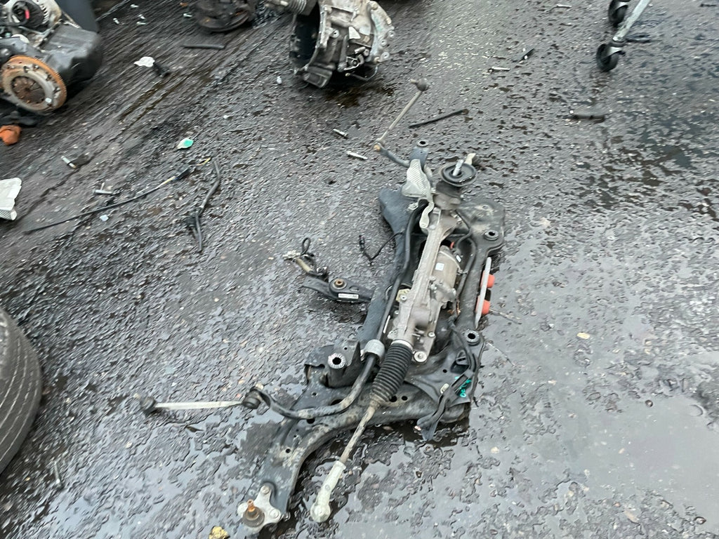 SKODA OCTAVIA MK3 5E 2019 1.5 PETROL FRONT SUB FRAME WITH STEERING RACK SUBFRAME