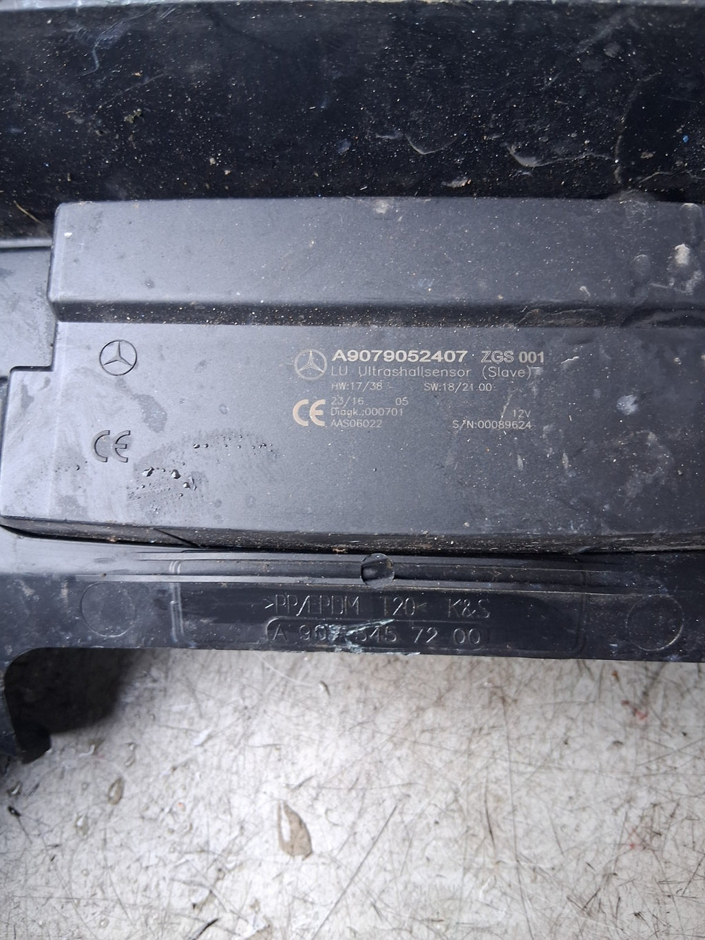 2023 MERCEDES SPRINTER DASHBOARD SENSOR A9075457200