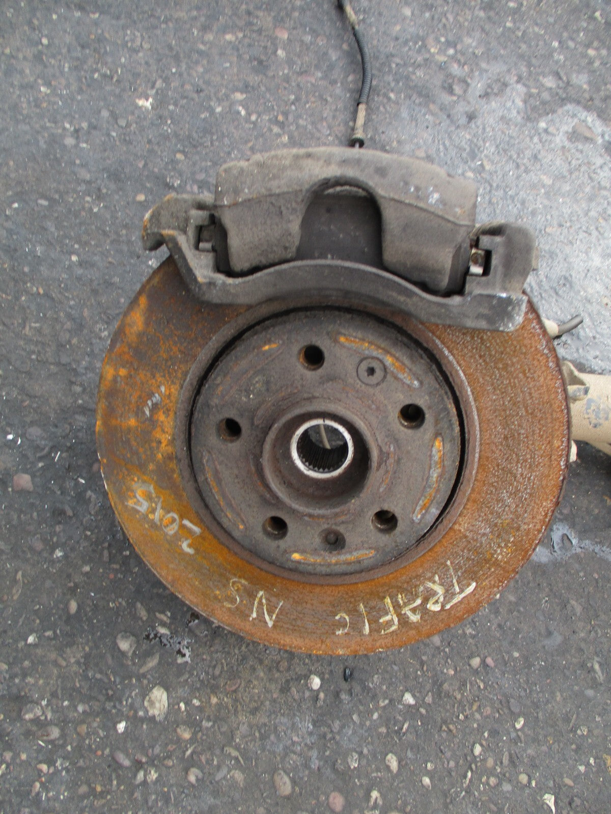 2015 RENAULT TRAFIC X82 MK2 1.6 DIESEL MANUAL PASSENGER SIDE LEG SHOCK CALIPER