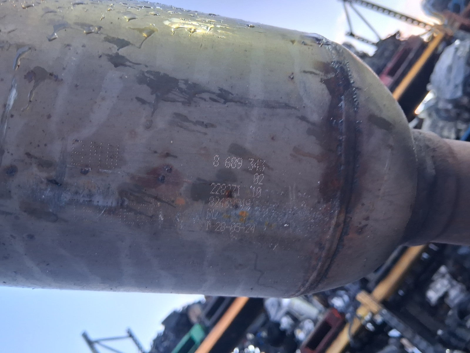 2024 BMW 2 SERIES F44 1.5 PETROL EXHAUST PIPE BACK BOX 8689343