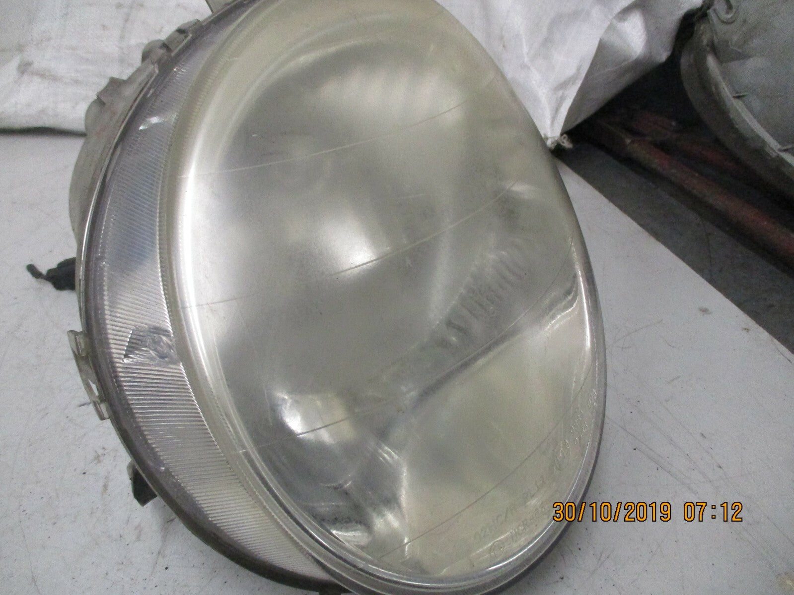 DAEWOO MATIZ 2001 OS DRIVER OFF SIDE HEADLIGHT FRONT LIGHT LAMP
