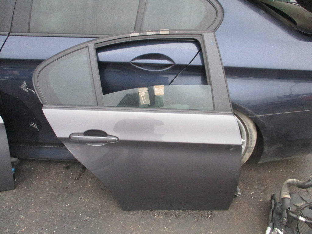 2009 BMW 3 SERIES E90 OSR DRIVER SIDE REAR COMPLETE DOOR GREY