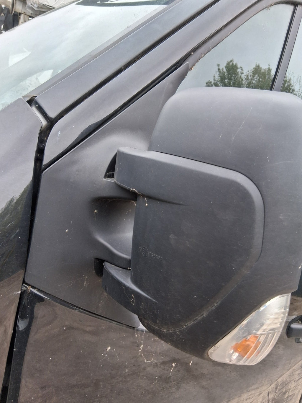 2021 NISSAN NV400 MK1 NSF PASSENGER SIDE FRONT LEFT WING MIRROR BLACK
