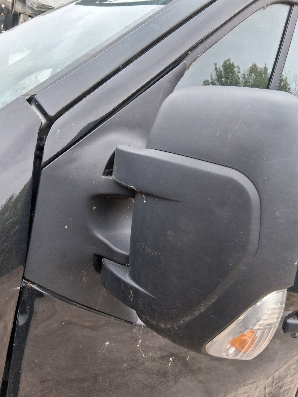 2021 NISSAN NV400 MK1 NSF PASSENGER SIDE FRONT LEFT WING MIRROR BLACK