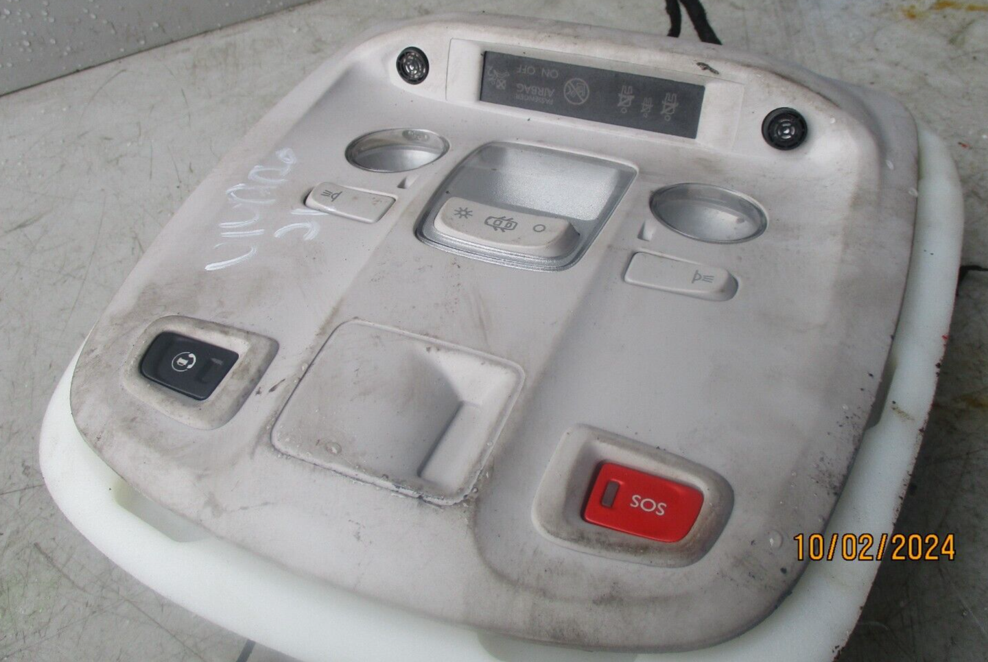 2021 VAUXHALL VIVARO FRONT INTERIOR ROOF LIGHT