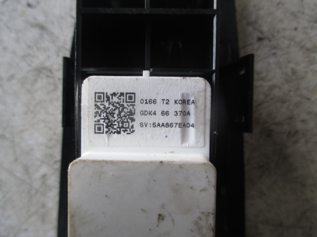 MAZDA 6 MK2 2007 NSF PASSENGER FRONT LEFT ELECTRIC WINDOW SWITCH 5AA867EA04
