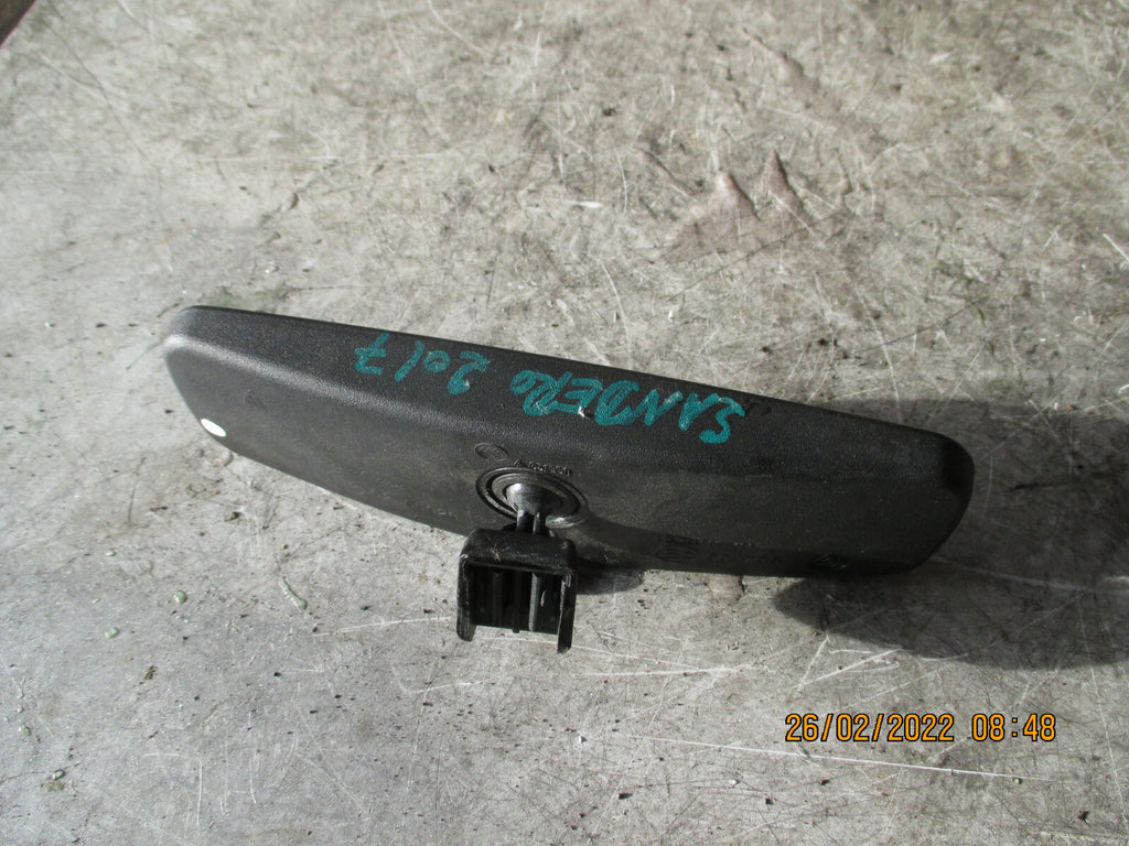 DACIA SANDERO 2017 INTERIOR REAR VIEW MIRROR ASSEMBLY UNIT