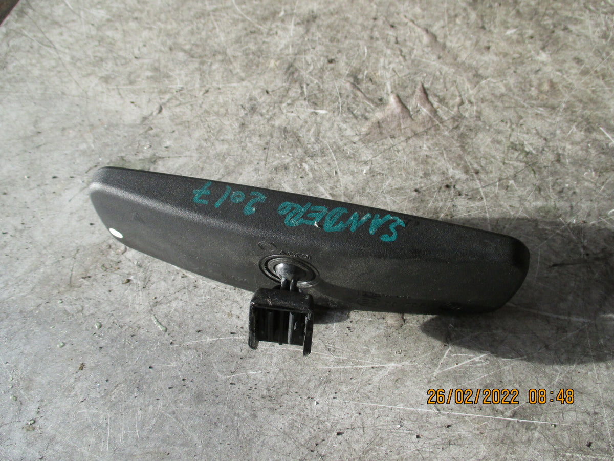 DACIA SANDERO 2017 INTERIOR REAR VIEW MIRROR ASSEMBLY UNIT