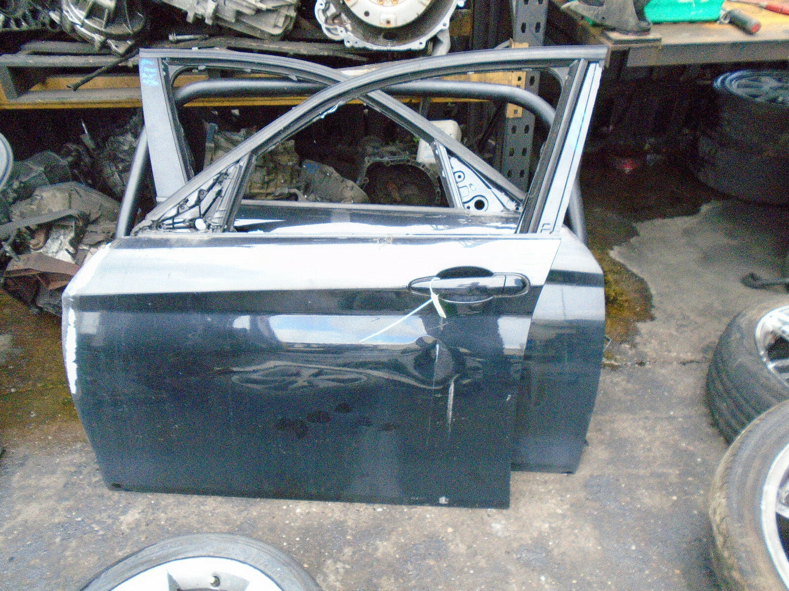 BMW 1 SERIES F20 2015 LCI FACELIFT NSF PASSENGER SIDE FRONT BARE DOOR BLACK