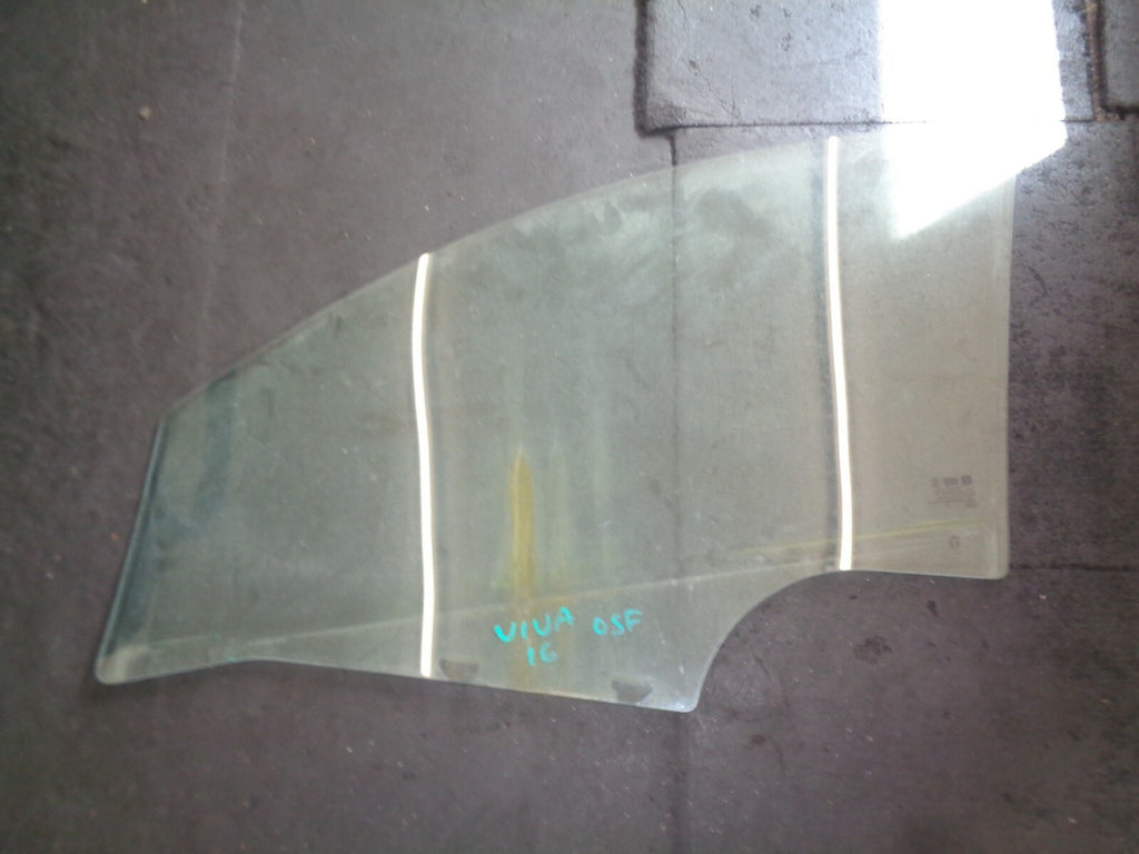 VAUXHALL VIVA 2016 OSF DRIVER SIDE FRONT DOOR WINDOW GLASS