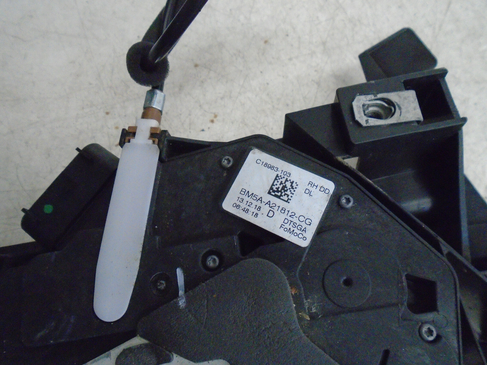 FORD MONDEO MK5 FACELIFT 2019 OSF DRIVER FRONT DOOR LOCK MECHNAISM BM5AA21812CG
