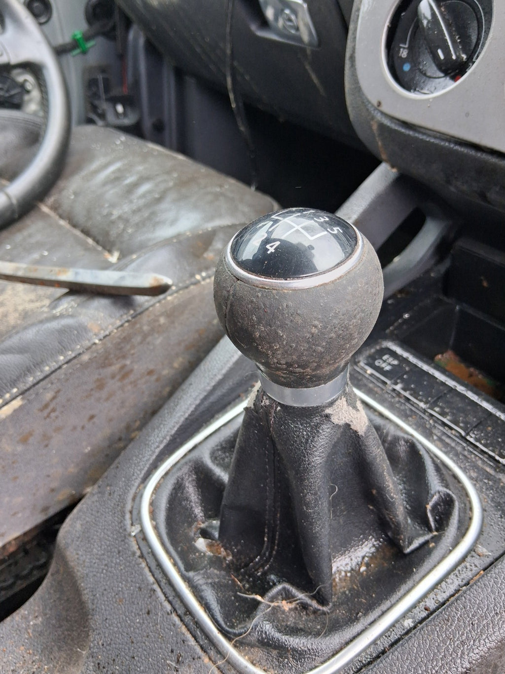 2007 VW VOLKSWAGEN GOLF MK5 MANUAL GEAR STICK GEAR SHIFTER GEAR LEVER