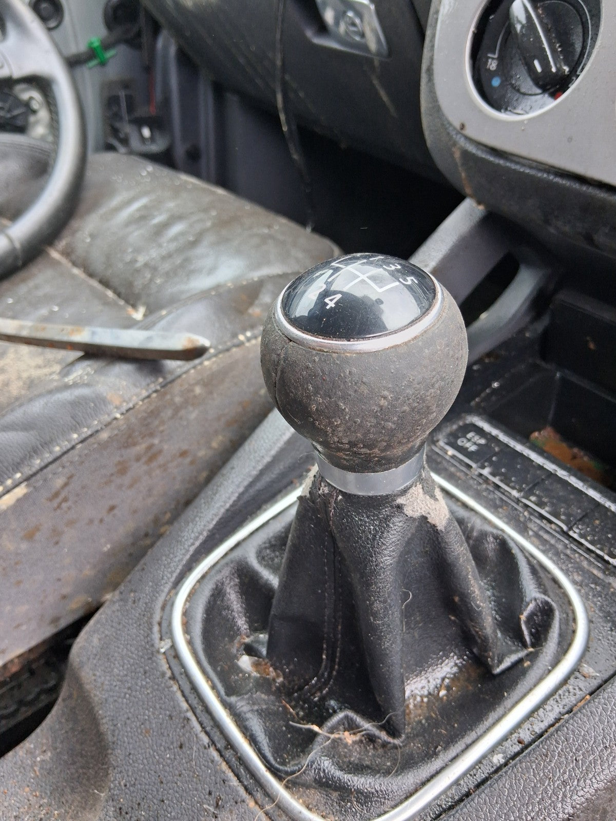 2007 VW VOLKSWAGEN GOLF MK5 MANUAL GEAR STICK GEAR SHIFTER GEAR LEVER