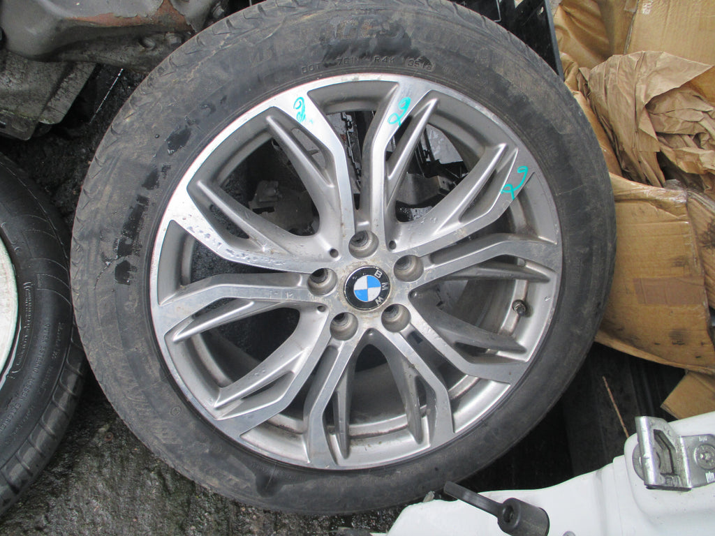 BMW X1 2018 F48 18 INCH ALLOY WHEEL WITH TYRE 225/50R18 6856067 REF 2
