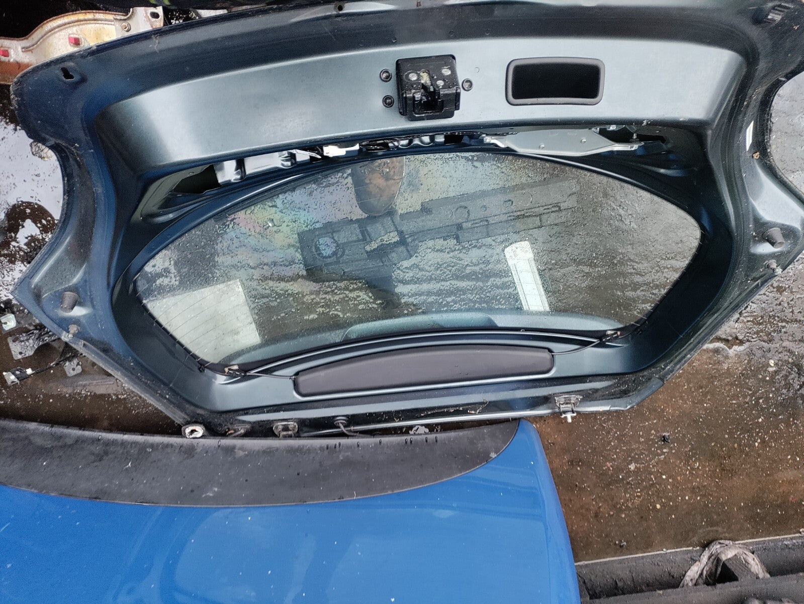 2008 MAZDA 2 MK2 REAR COMPLETE TAILGATE BOOTLID GREY
