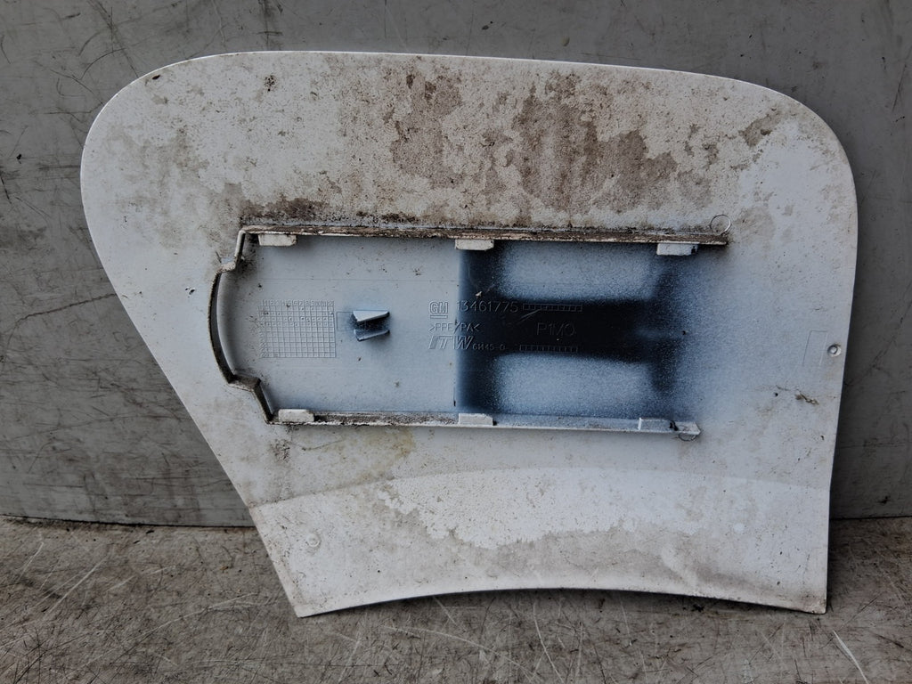 VAUXHALL CROSSLAND X 2018 FUEL FLAP LID COVER CAP WHITE 13461775