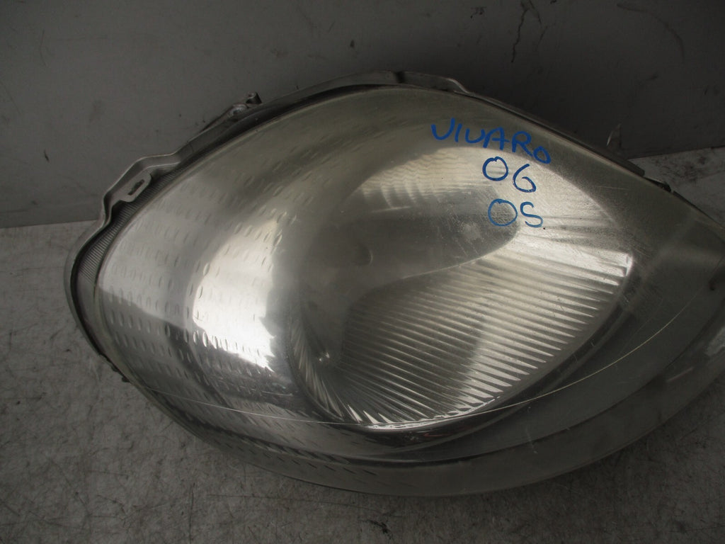 2006 VAUXHALL VIVARO MK1 OSR DRIVER SIDE FRONT HEADLIGHT HEAD LAMP 91165722