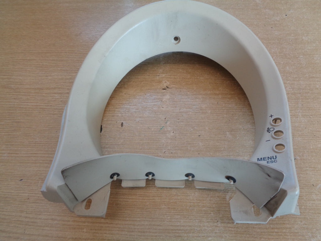 FIAT 500 MK1 2012 CREAM SPEEDO DASH DISPLAY SURROUND