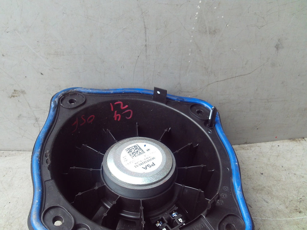 2021 CITROEN C4 MK3 OSF DRIVING SIDE FRONT RIGHT SIDE DOOR SPEAKER 9830932280