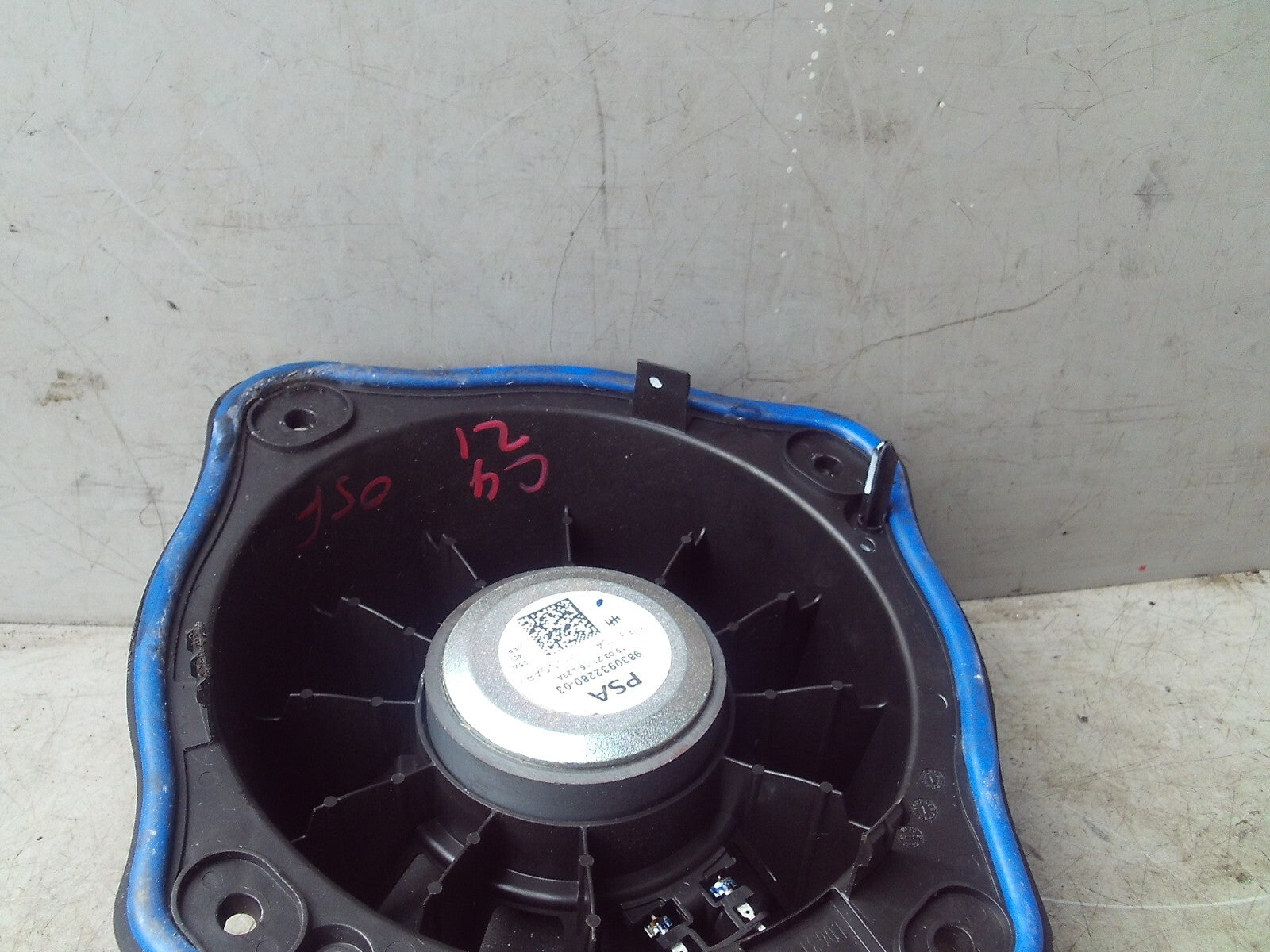 2021 CITROEN C4 MK3 OSF DRIVING SIDE FRONT RIGHT SIDE DOOR SPEAKER 9830932280
