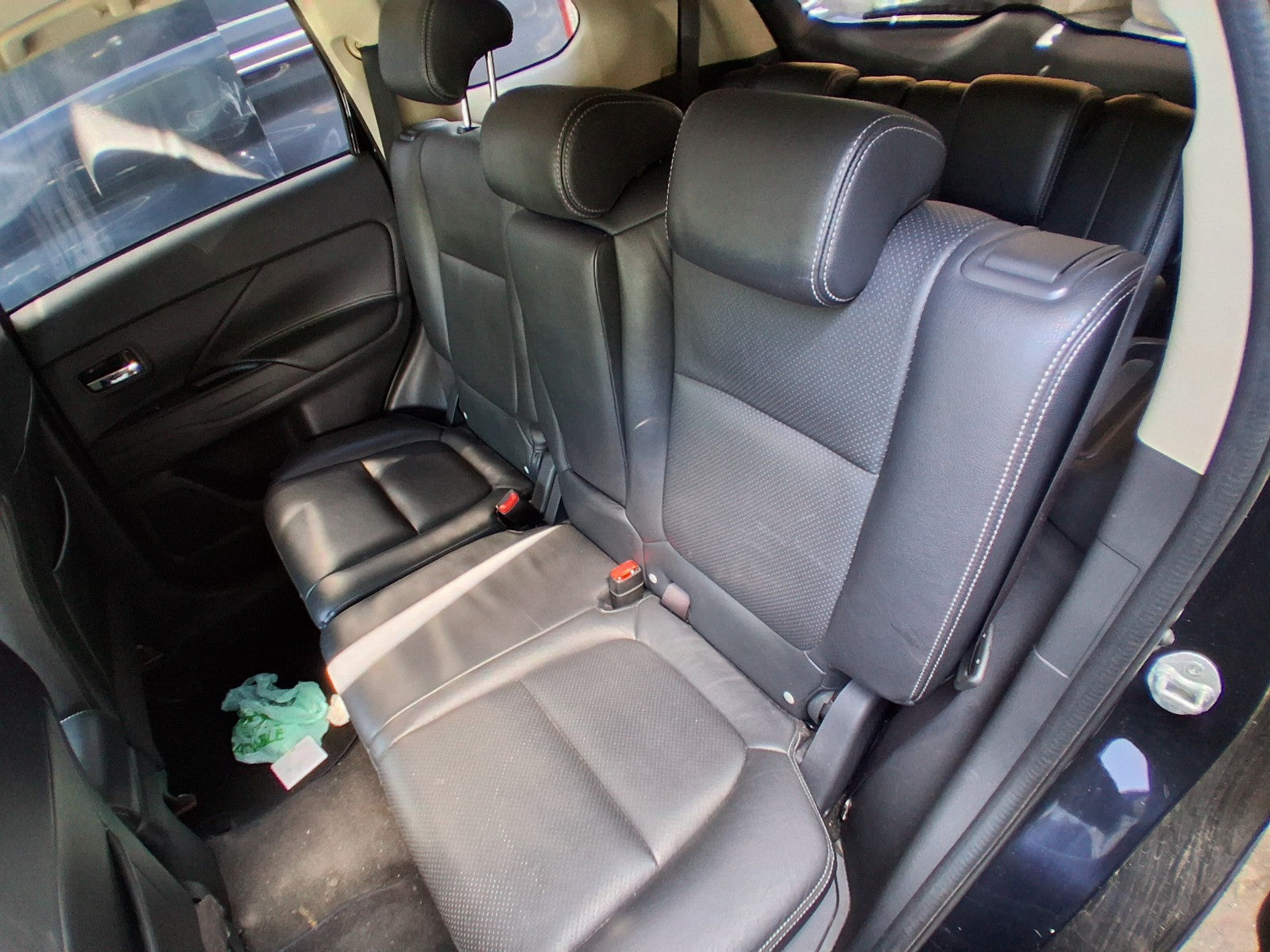 2018 MITSUBISHI OUTLANDER MK3 REAR 2ND COMPLETE ROW LEATHER SEAT