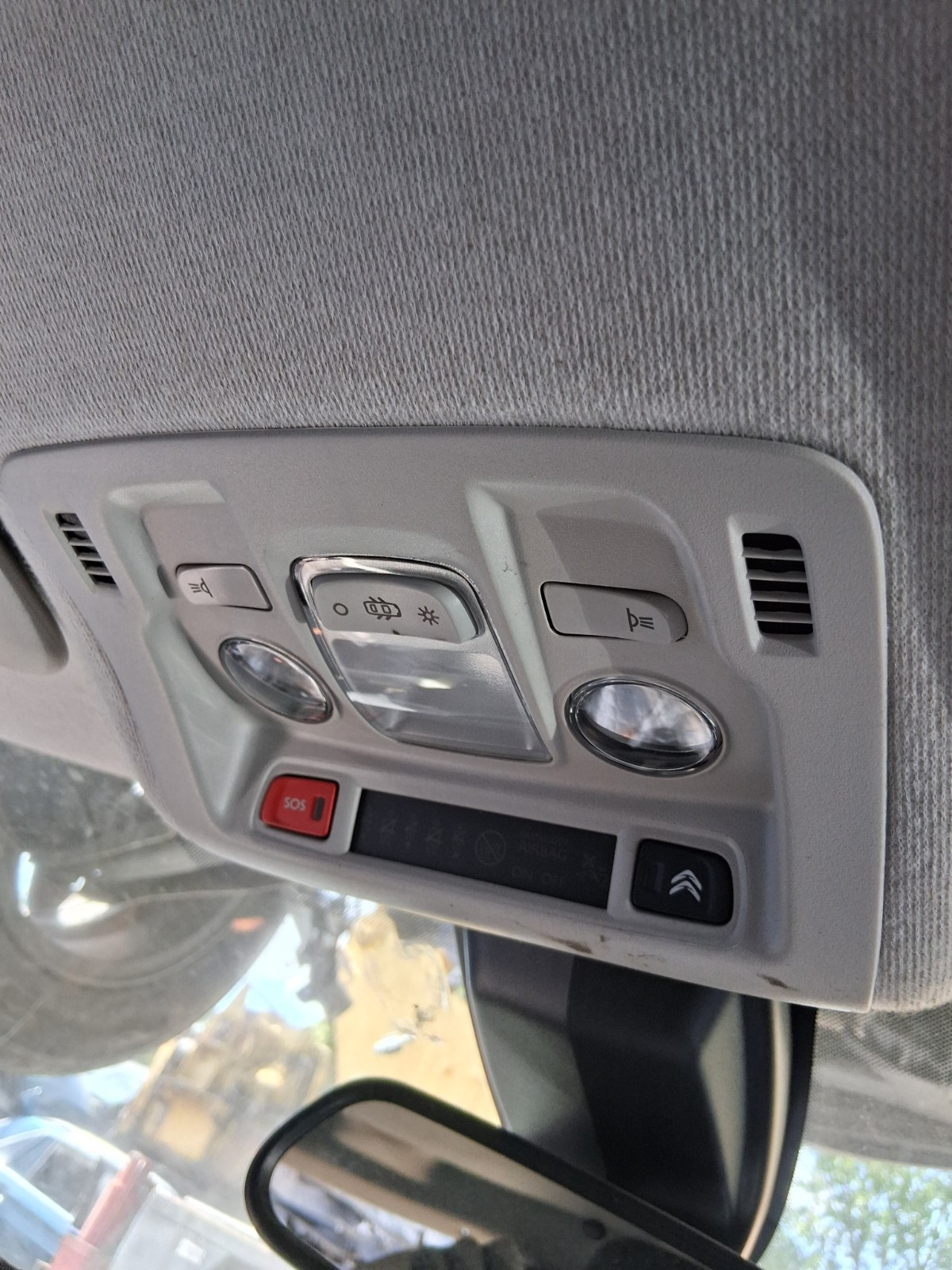 2021 CITROEN C3 MK3 INTERIOR FRONT ROOF READING LIGHT