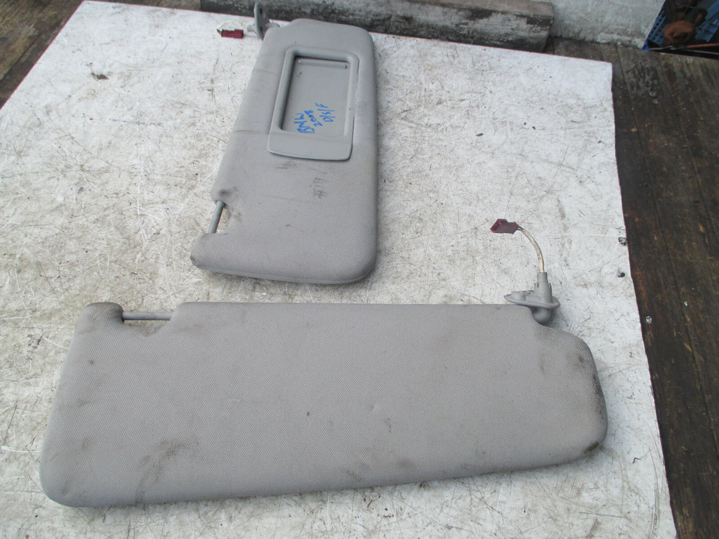 BMW 3 SERIES E90 2008 FRONT DRIVER PASSENGER SUN VISOR