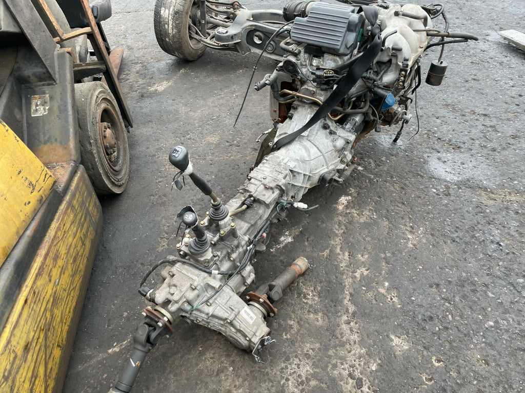 KIA SPORTAGE K00 2001 2.0 16V 4WD FE 5 SPEED MANUAL GEARBOX & TRANSFER BOX