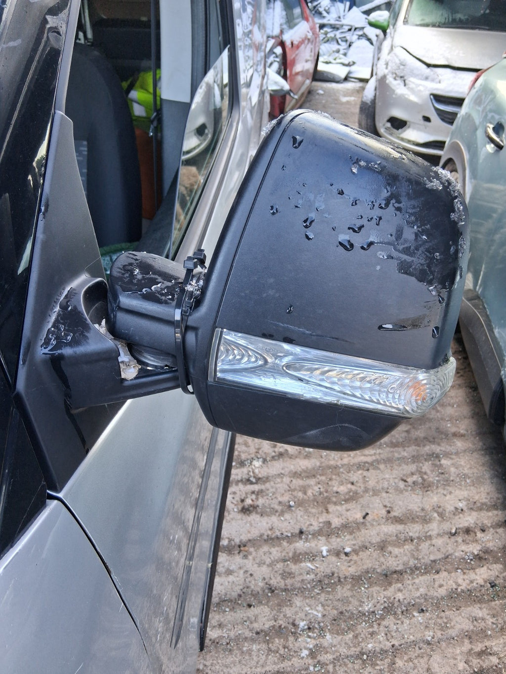 2015 VAUXHALL COMBO D NSF PASSENGER SIDE FRONT LEFT WING MIRROR BLACK