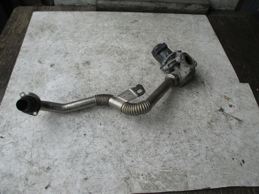 PEUGEOT 207 2006 1.4 DIESEL HDI EGR VALVE METAL PIPE ASSEMBLY 9658203780