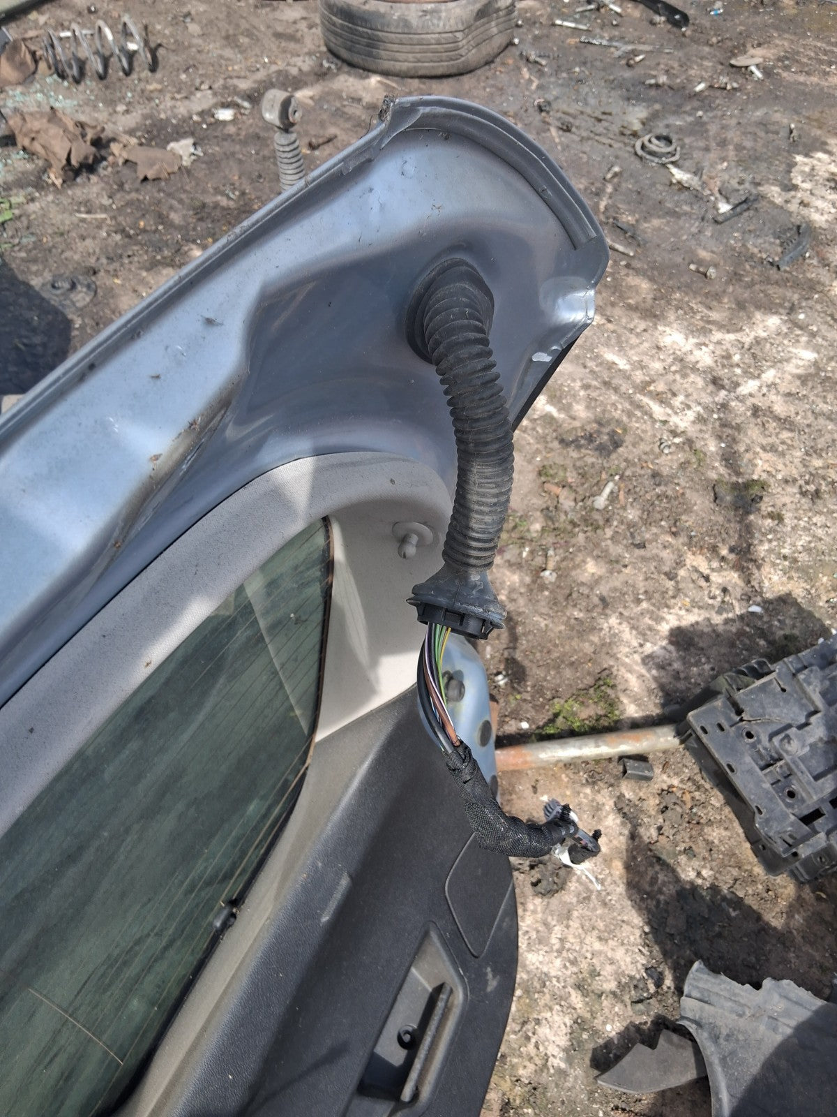 2013 VAUXHALL ASTRA J HATCHBACK REAR BARE TAILGATE BOOTLID GREY
