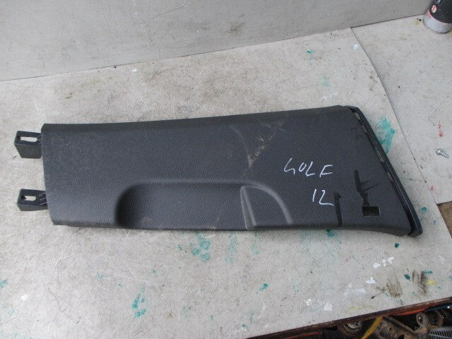 2012 VW GOLF MK7 DRIVER SIDE INNER B-PILLAR LOWER TRIM 5G4867292D
