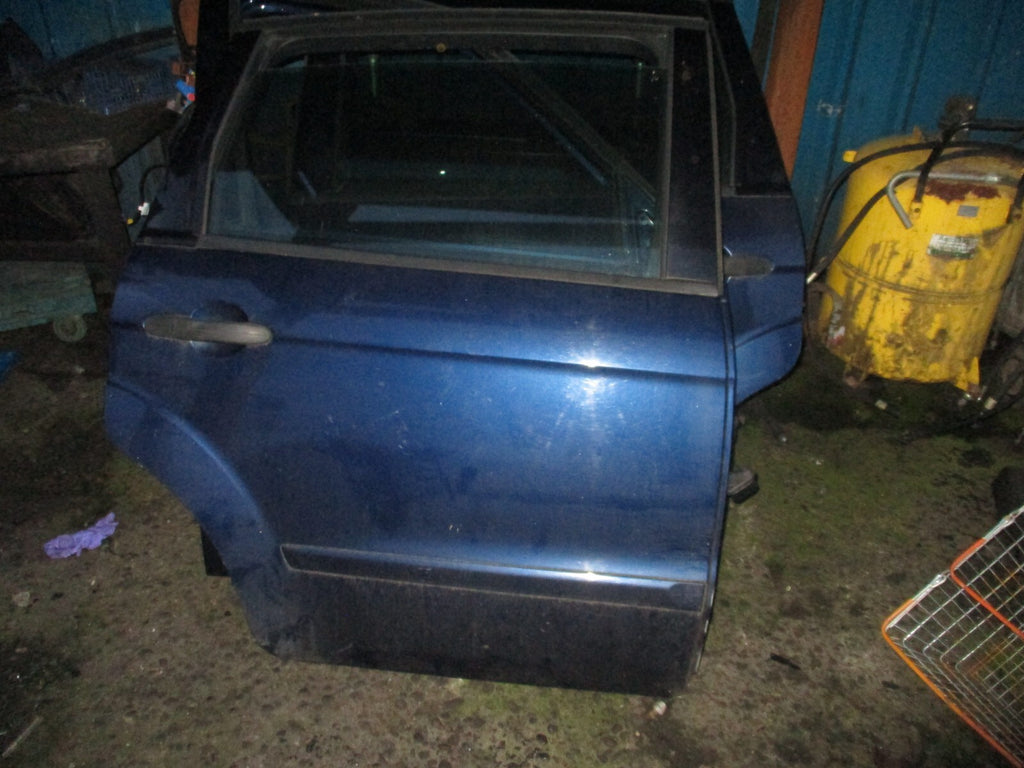 FORD S MAX MK1 2008 OSR DRIVER SIDE REAR COMPLETE DOOR BLUE