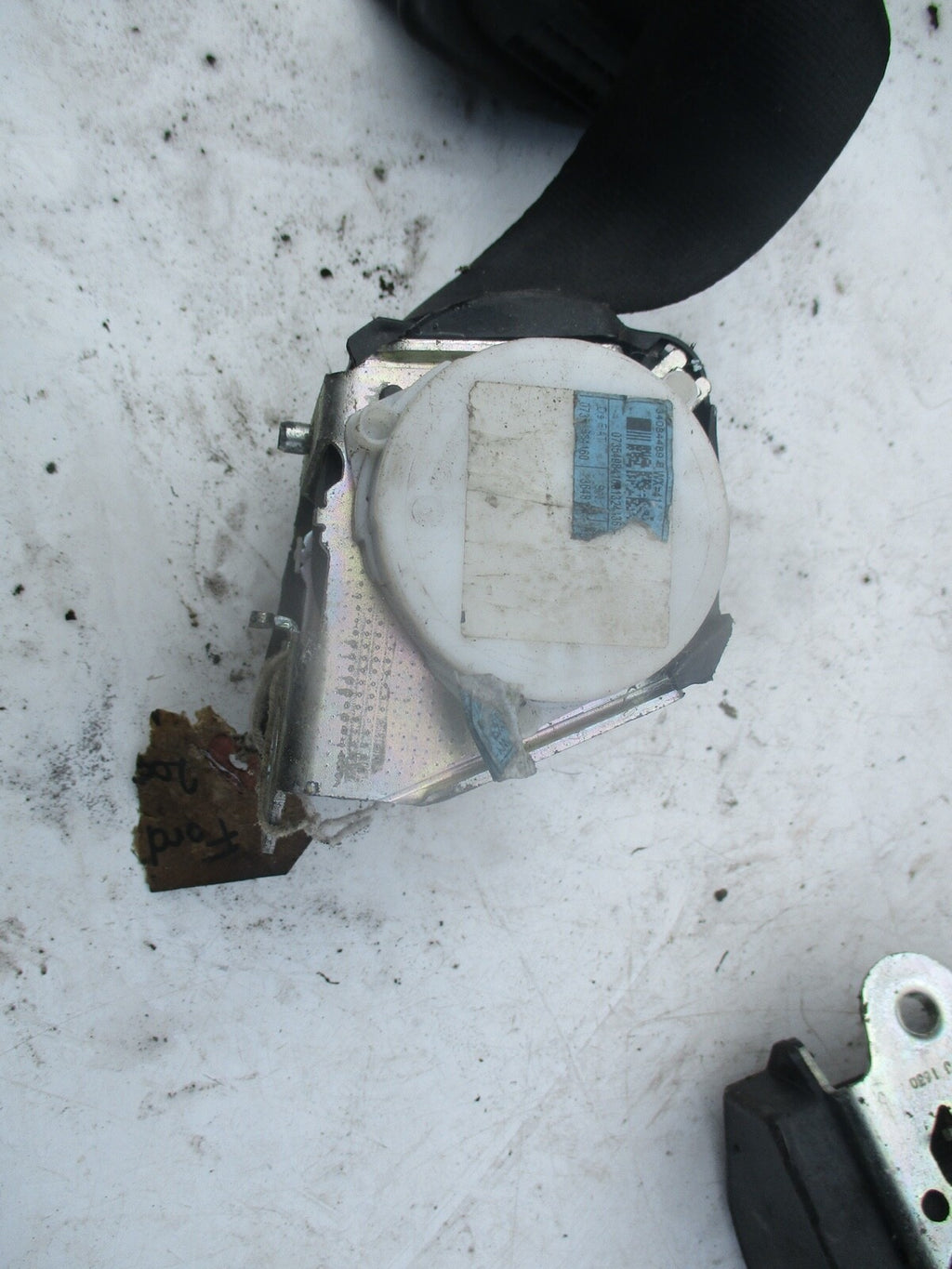 FORD KA MK2 PASSENGER NEAR SIDE REAR SEATBELT 34084489
