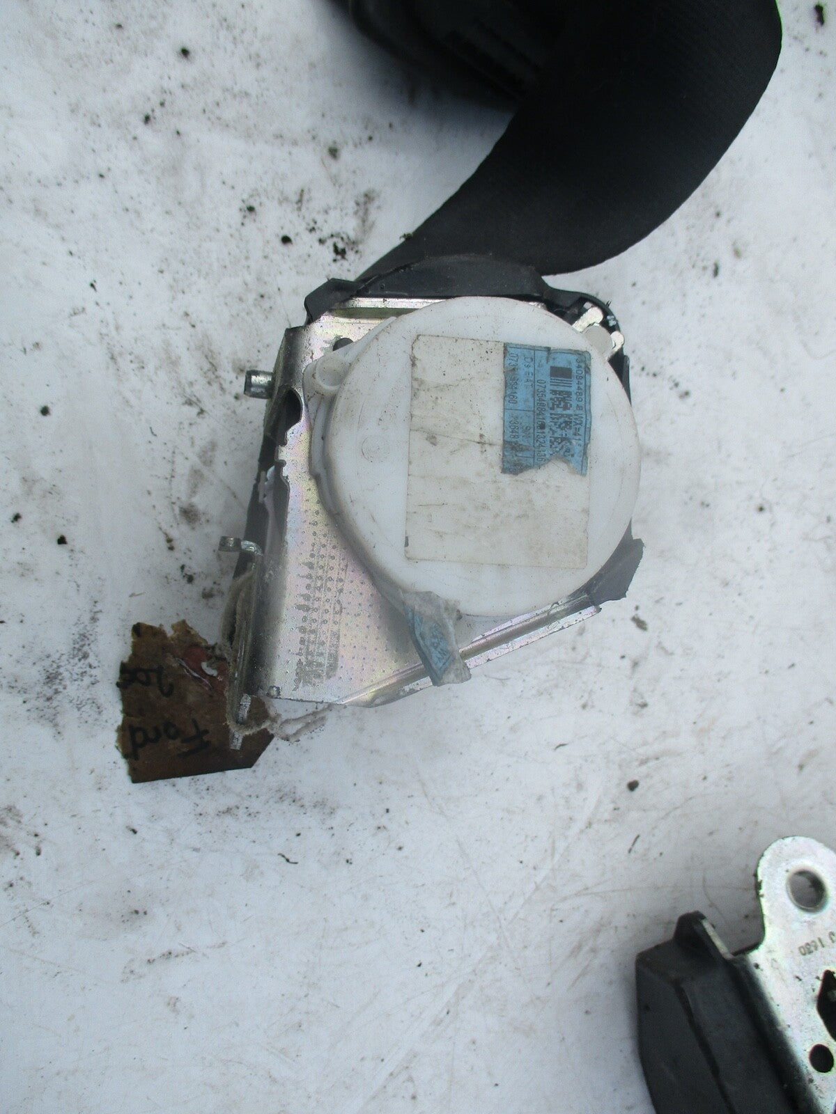 FORD KA MK2 PASSENGER NEAR SIDE REAR SEATBELT 34084489