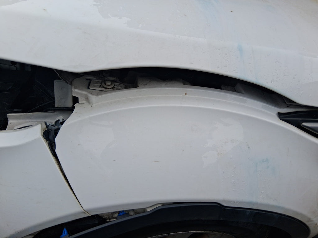 2015 RANGE ROVER EVOQUE L538 NSF PASSENGER SIDE FRONT LEFT WING PANEL WHITE