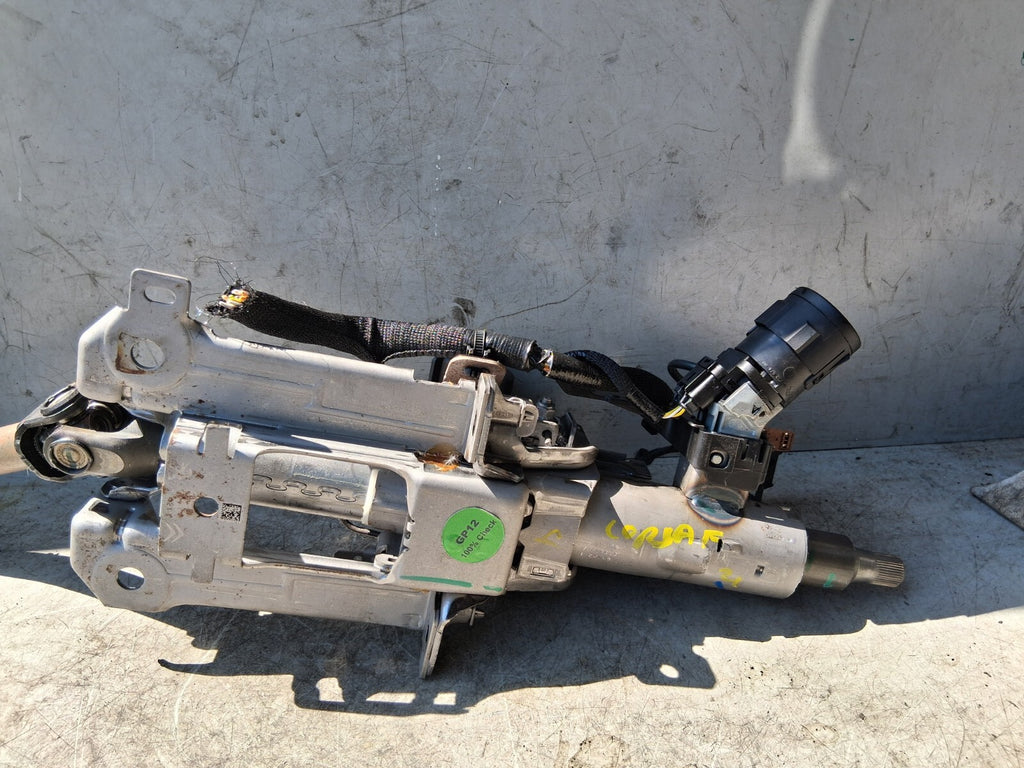 VAUXHALL CORSA F 2021 STEERING COLUMN WITH IGNITION BARREL 9824740280