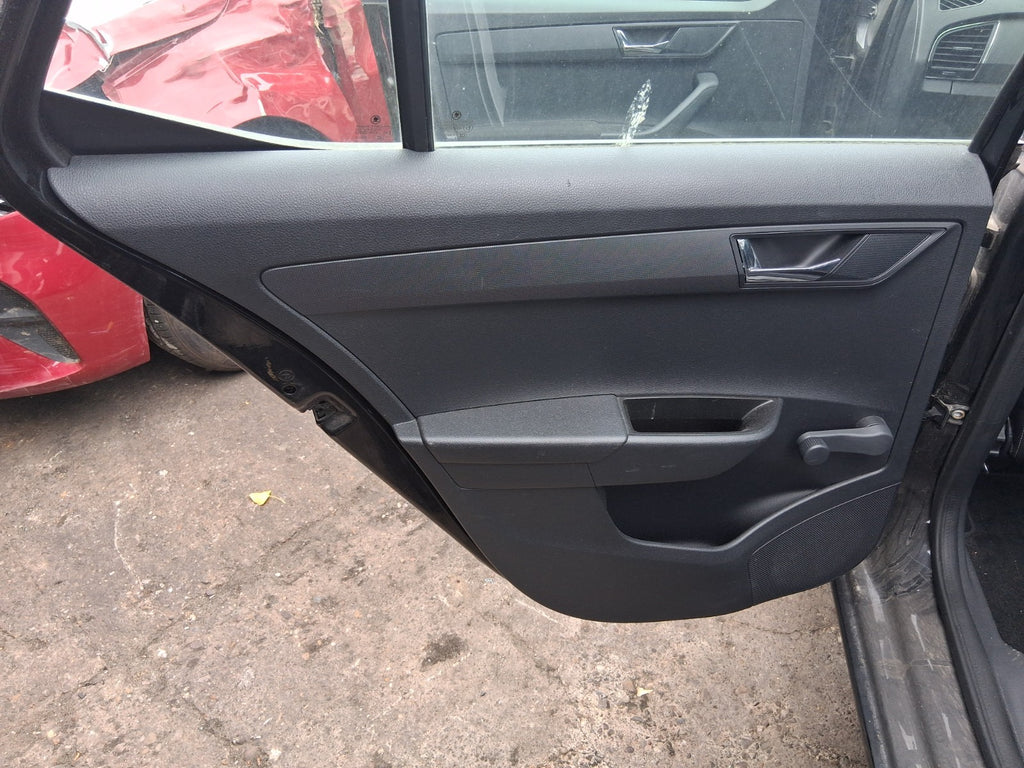 2020 SKODA FABIA MK3 NJ HATCHBACK NSR PASSENGER SIDE REAR LEFT DOOR CARD PANEL